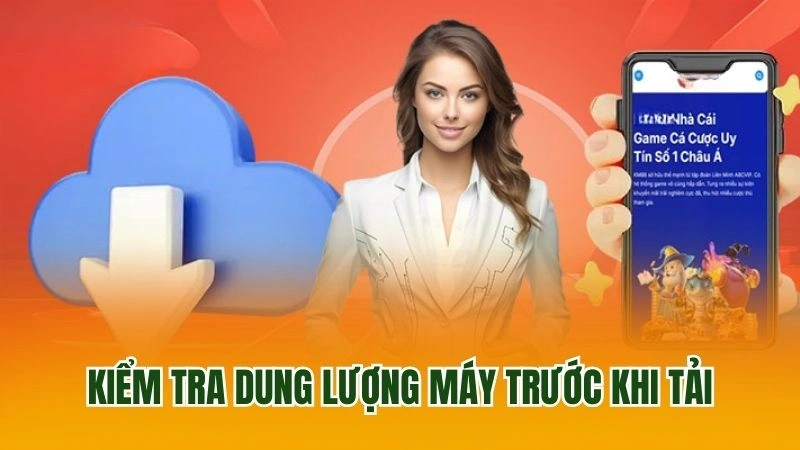 Kiểm tra dung lượng trước khi tải